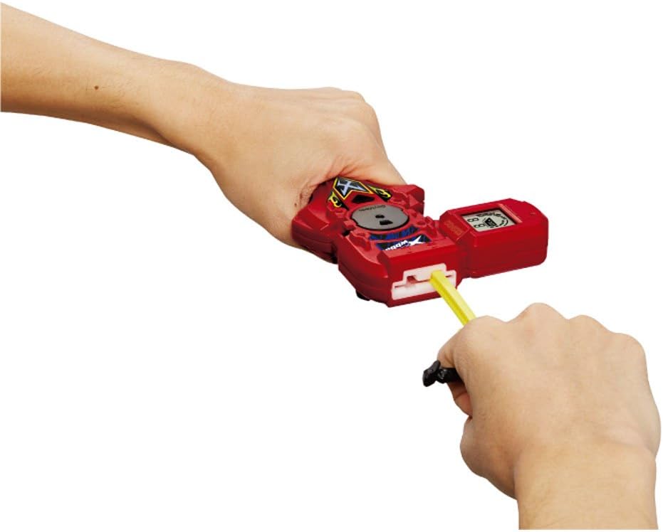 TAKARA TOMY Takaratomy Beyblade Burst B-94 Digital Sword Launcher, Red