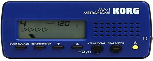 Korg MA1BL Visual Beat Counting Metronome, Blue