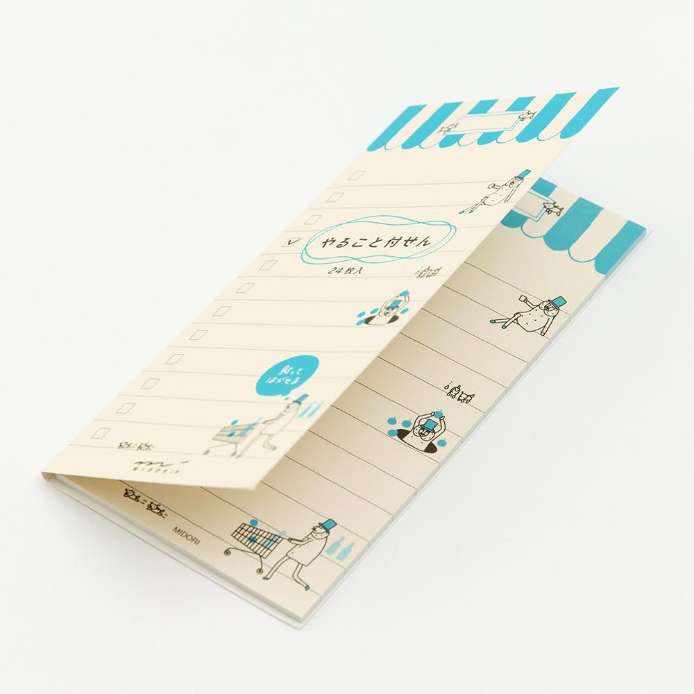 Midori 11763006 Sticky Paper Doing L Uncle Pattern