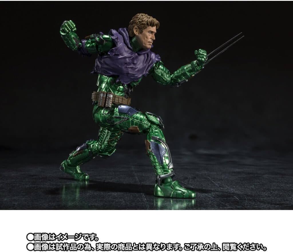 TAMASHII NATIONS - Spider-Man: No Way Home - Green Goblin (Spider-Man: No Way Home), Bandai Spirits S.H.Figuarts Action Figure
