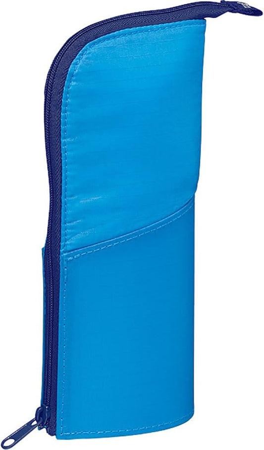 Kokuyo NeoCritz Transformer Pencil Case - Blue / Navy Dot