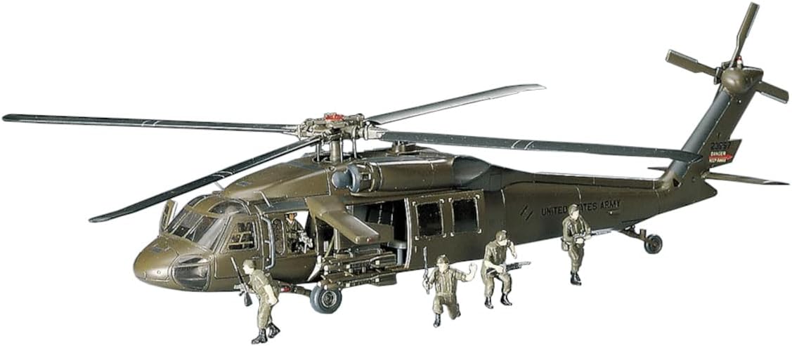 Hasegawa 1/72 UH-60A Black Hawk plastic scale model kit for collectors and hobbyists