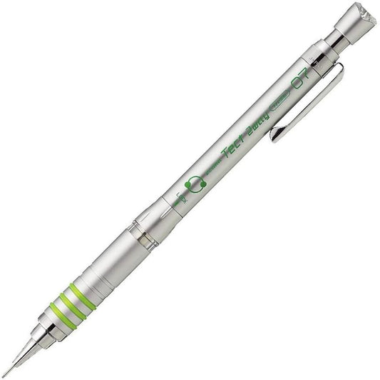 ZEBRA Mechanical Pencil, Tect 2 Way, 0.7mm, Silver Body (MAB41-S)