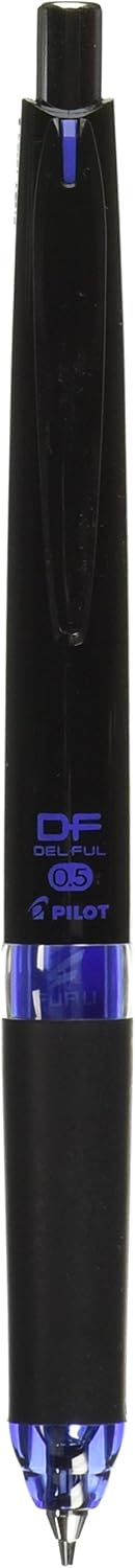 PILOT Delful Double Knock Shaker Mechanical Pencil, 0.5 mm, Black/Pink (HDF-50R-BP)