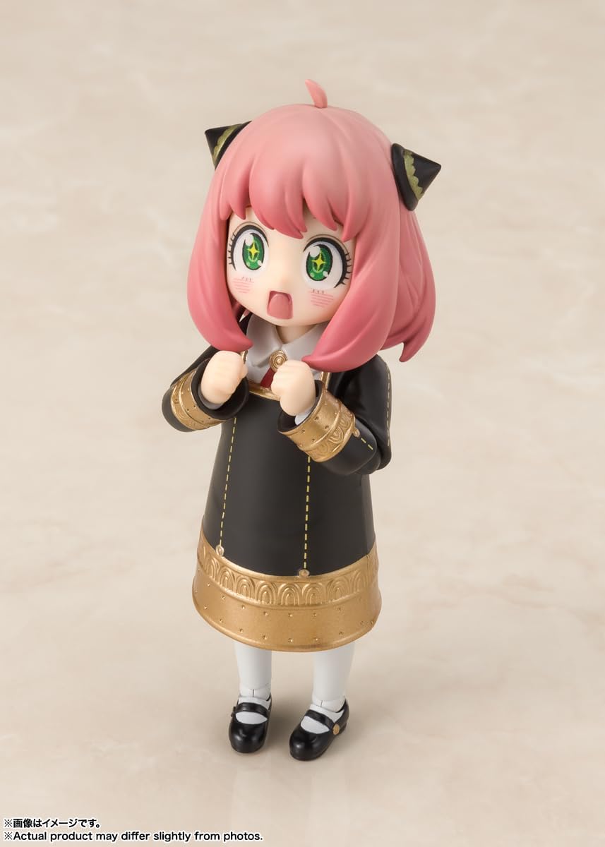 TAMASHII NATIONS - Spy x Family - Anya Forger Uniform Ver., Bandai Spirits S.H.Figuarts Action Figure