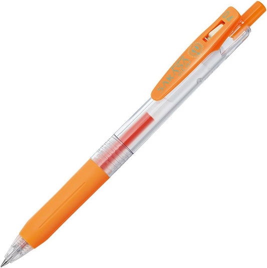 Aqueous ballpoint pen Sarasa clip 0.4mm Orange P-JJS15-OR Orange