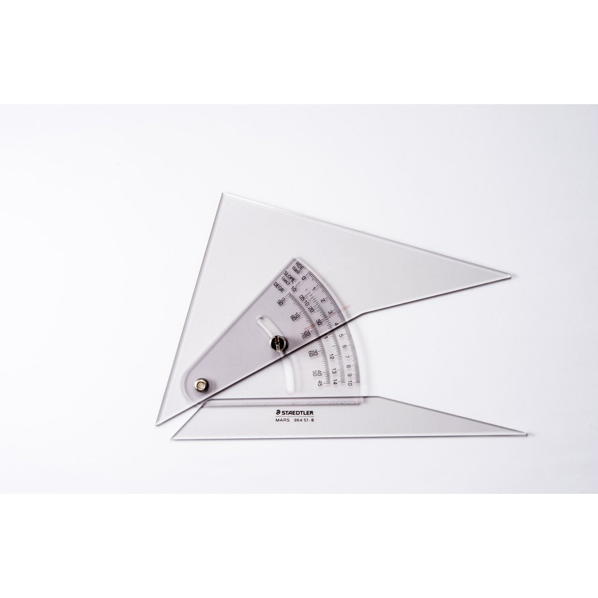 Staedtler Ruler, Slope Ruler, Mars, 7.9 inches (20 cm), 964 51-8