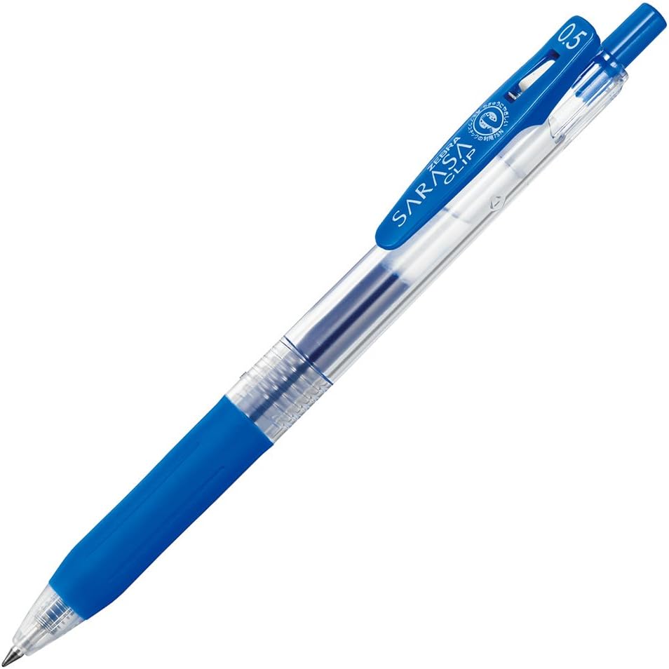 ZEBRA Gel Ballpoint Pen Sarasa Clip 0.5 Cobalt Blue 10 pcs B-JJ15-COBL