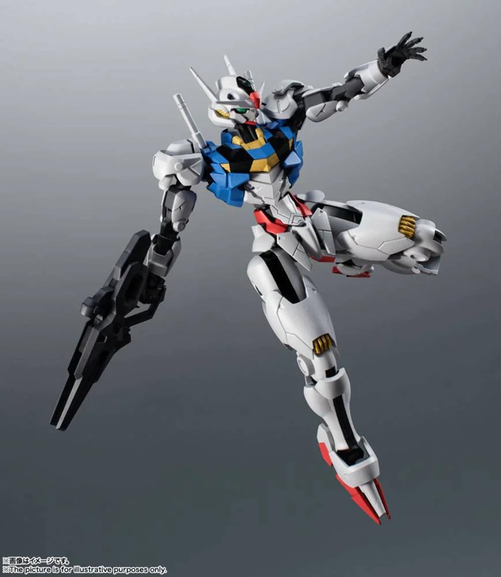 TAMASHII NATIONS - Mobile Suit Gundam: The Witch from Mercury - Gundam Aerial Version A.N.I.M.E., Bandai Spirits The Robot Spirits Collectible