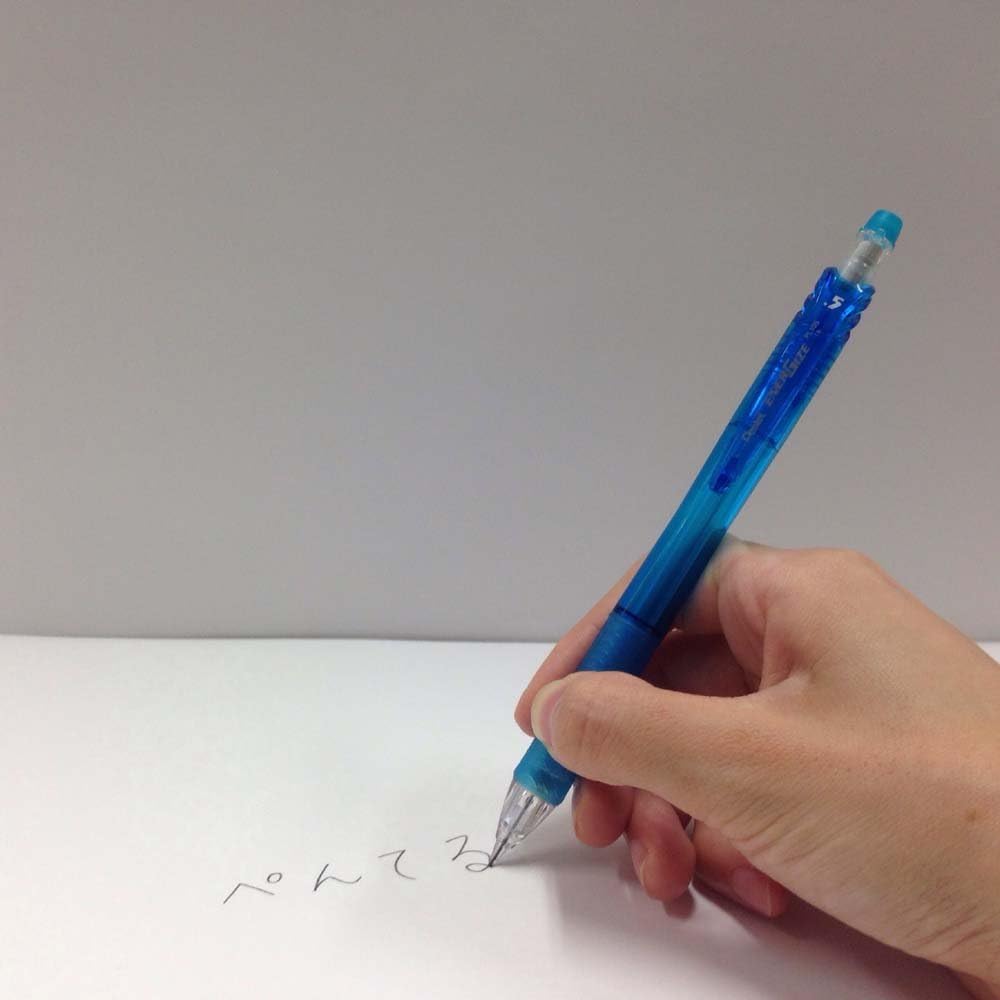 Pentel XPL105-S EnerGel X Mechanical Pencil, 0.02 inch (0.5 mm), Sky Blue, 5 Pieces