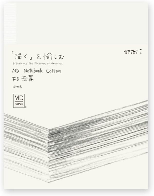 DESIGNPHIL Midori 15255006 Notebook, MD Notebook, Cotton F0