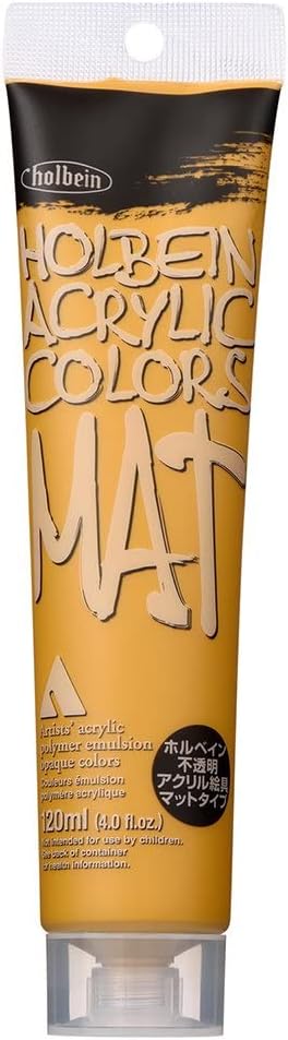 Holbein Acrylic Colors Mat Yellow Ochre (A)