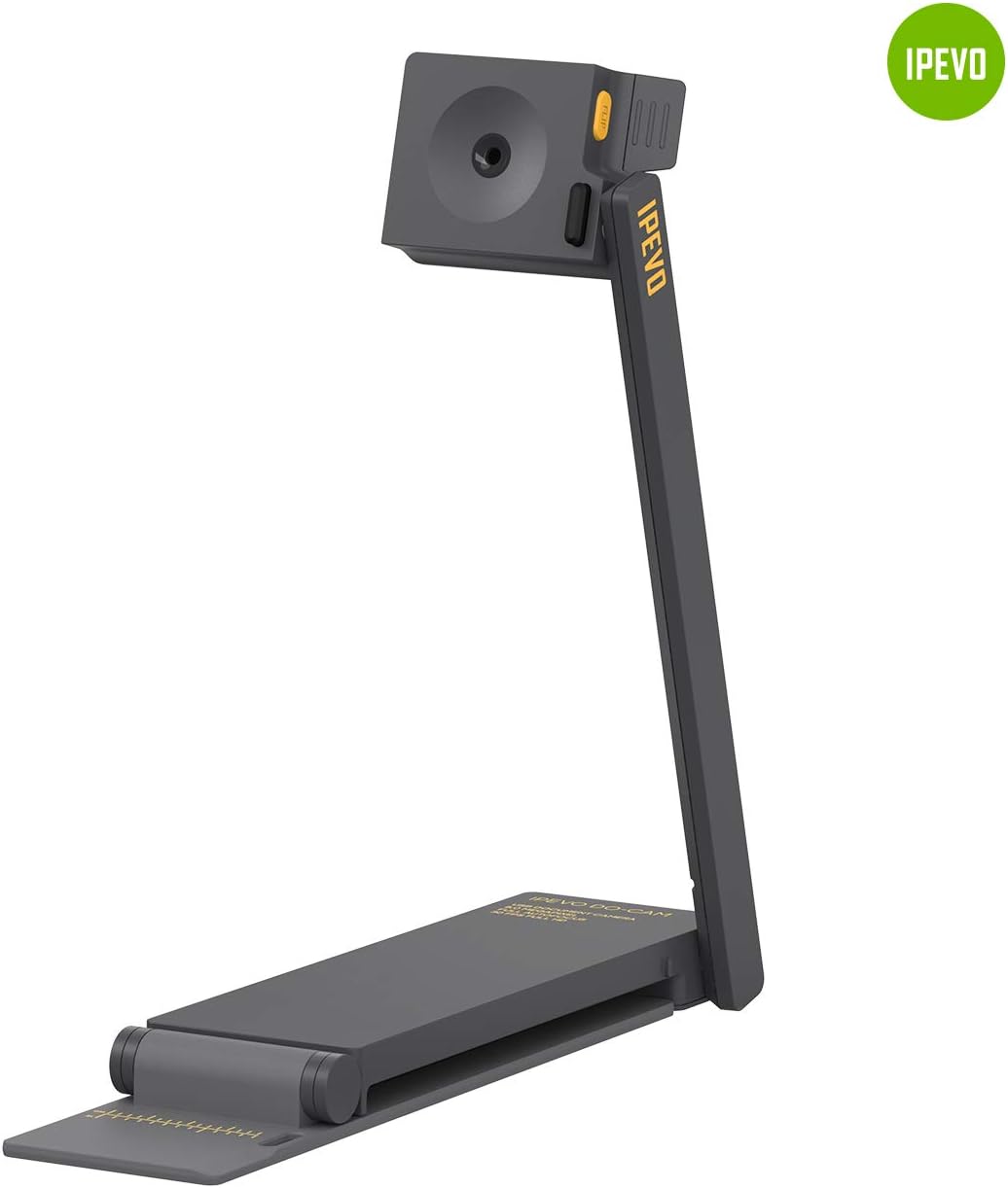 IPEVO DO-CAM Portable & Compact Ultra HD 8MP USB Camera, Professional Visual