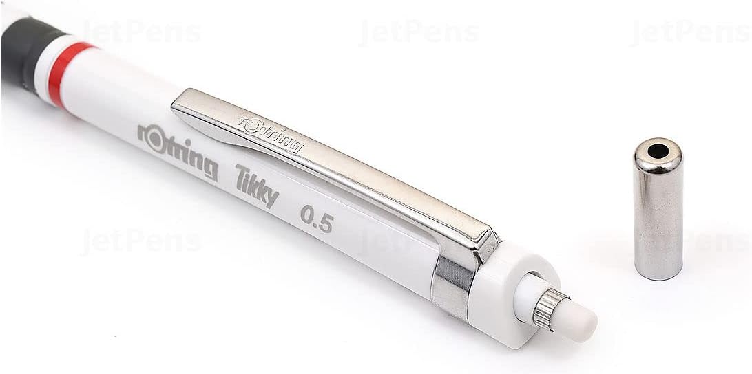 rOtring Mechanical Pencil Tikky, White, 0.5mm (S0770530)