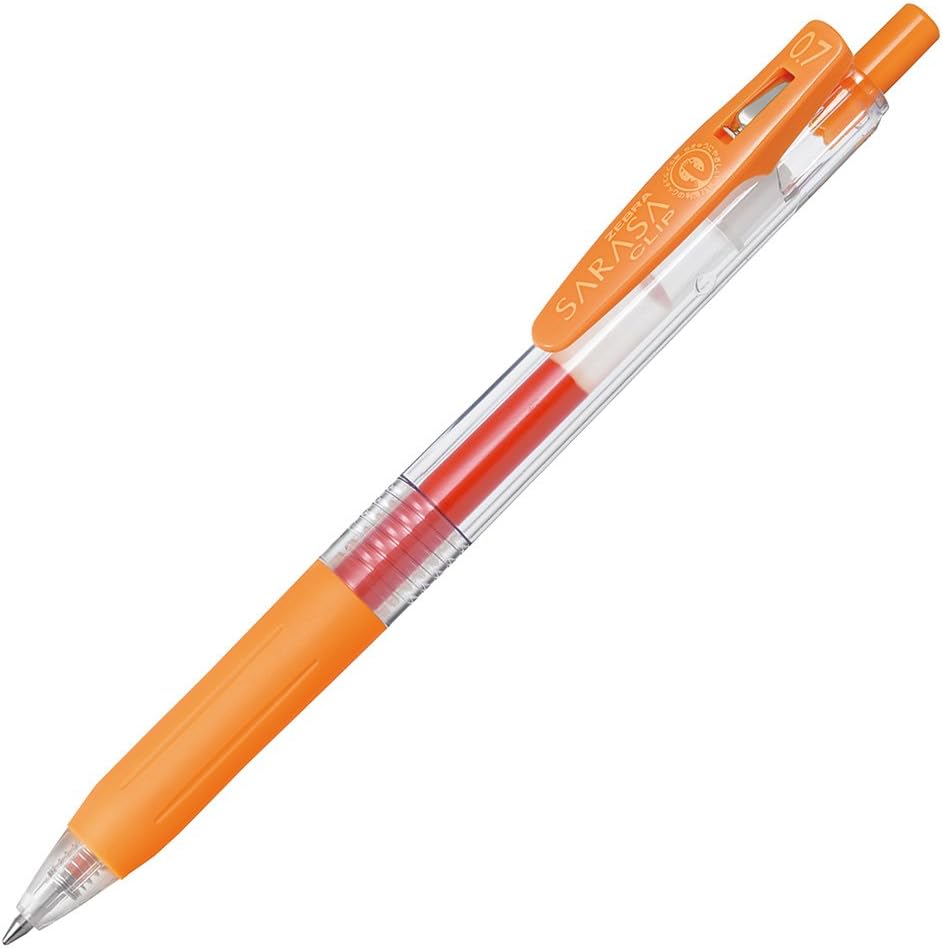 Aqueous ballpoint pen Sarasa clip 0.7mm Orange P-JJB15-OR Orange 0.7mm