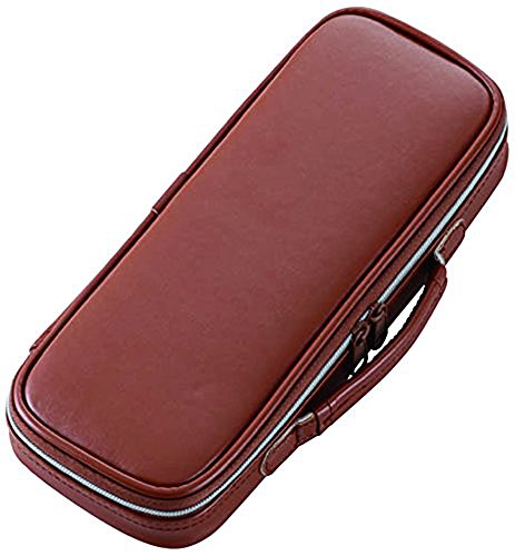 Raymay Fujii Pen Case Top Liner Synthetic Leather / Leather, browns