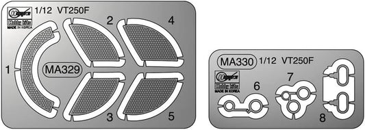 Hasegawa 21750 1/12 Photoetched Parts Honda VT250F Model Kit, Multi-Colour