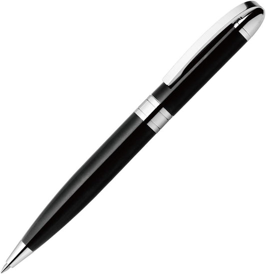 ZEBRA Oil Based Ink Ballpoint Pen, Fortia VC, Black Ink, Black Body - BA93-BK