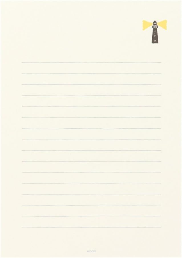 Midori 20465006 Stationery Paper, Blue