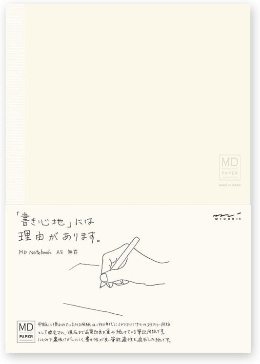 Midori MD A5 Plain Paper Notebook from Business & School Supply