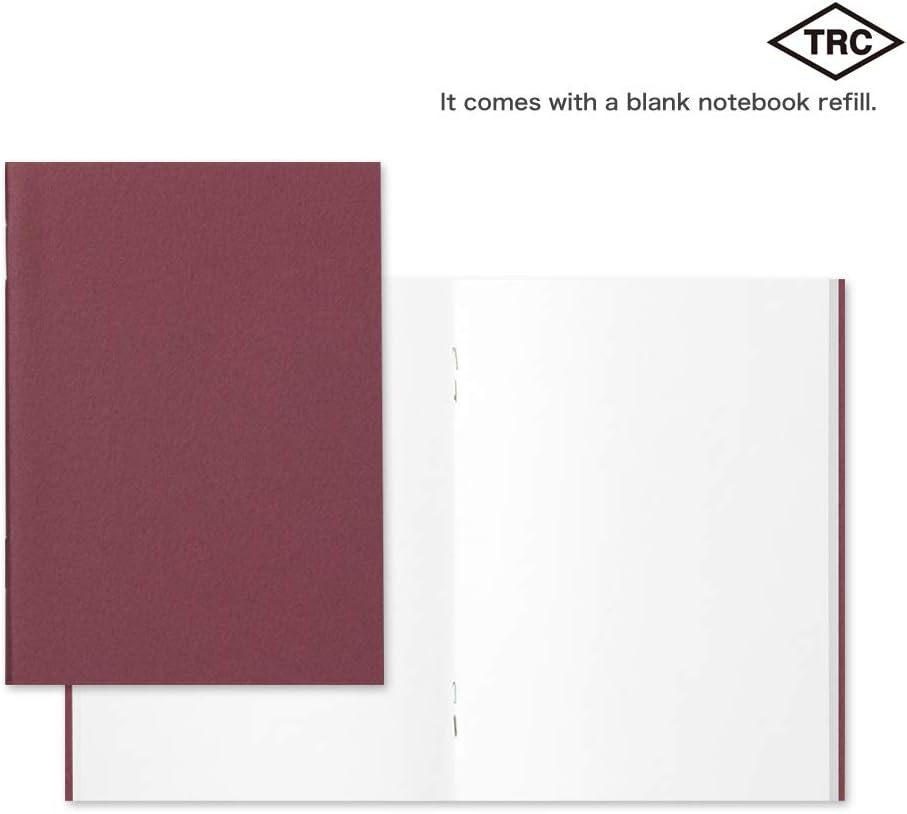 DESIGNPHIL 15026006 Midori Traveler's Notebook, Passport Size, Black