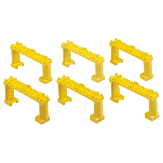 Takara Tomy (Plarail) J-22 Double Track Bridge Support (Set of 6)