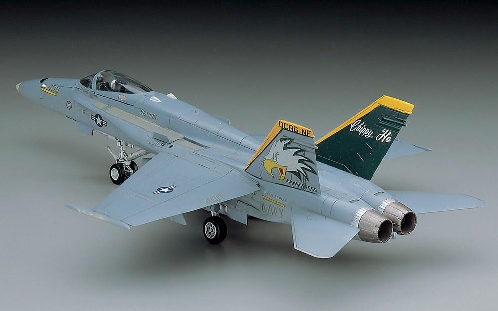 Hasegawa 1/72 F/A-18C Hornet plastic scale aircraft model kit