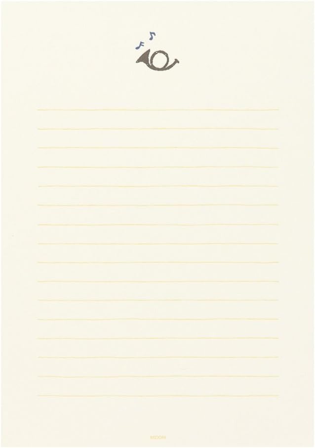 Midori 20465006 Stationery Paper, Blue