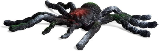 BOHS Rubber Jiggly Spider - Stretch & Squeeze - Realistic Big Soft Stretchy - Halloween Squishy Toy - Prank Bugs