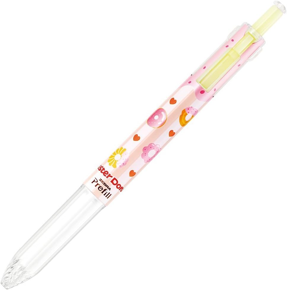 Zebra (ZEBRA) Prefeel x Mister Donut 5-color holder S5A11-Q7 Strawberry Donut