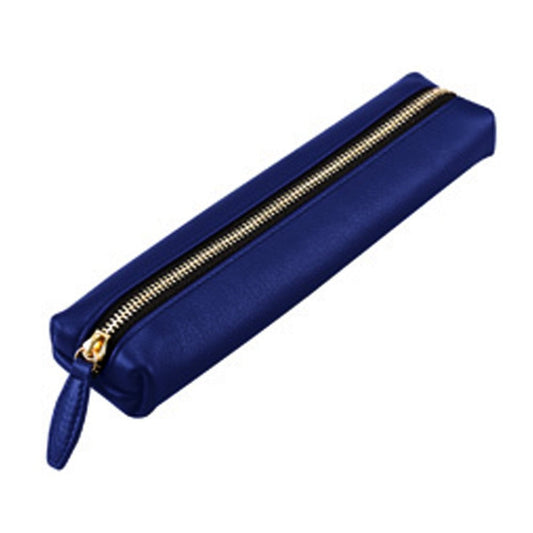 Raymey FujiiNF2402K Pencil Case, Pencil Case, Genuine Leather, Navy