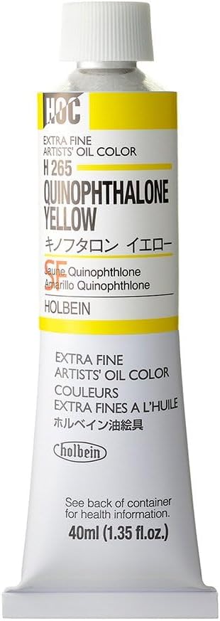 Holbein Artist Oil Colors quinophthalone Yellow 40 ml