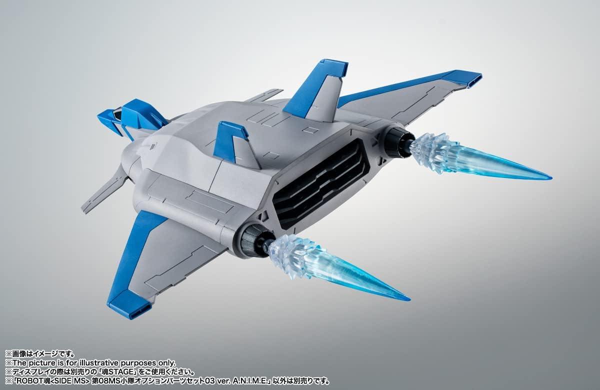 TAMASHII NATIONS - Mobile Suit Gundam: The 08th MS Team - Option Parts Set 03 Version A.N.I.M.E., Bandai Spirits The Robot Spirits Collectible