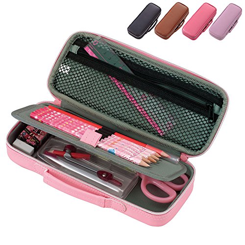 Raymay Fujii FSB122PN Pencil Case, Large Capacity, Top Liner, Synthetic Leather, Pink