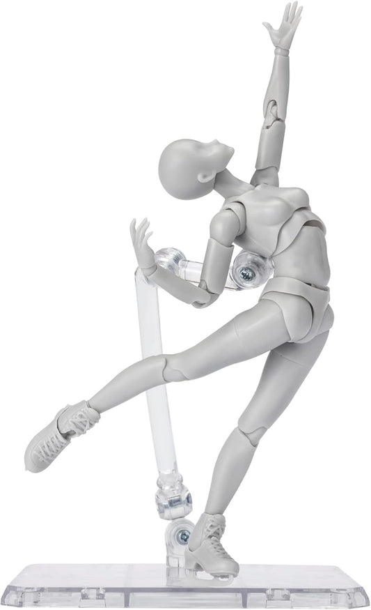 TAMASHII NATIONS - Body-Chan -Sports- Edition DX Set (Gray Color ver.), Bandai Spirits S.H.Figuarts Action Figure