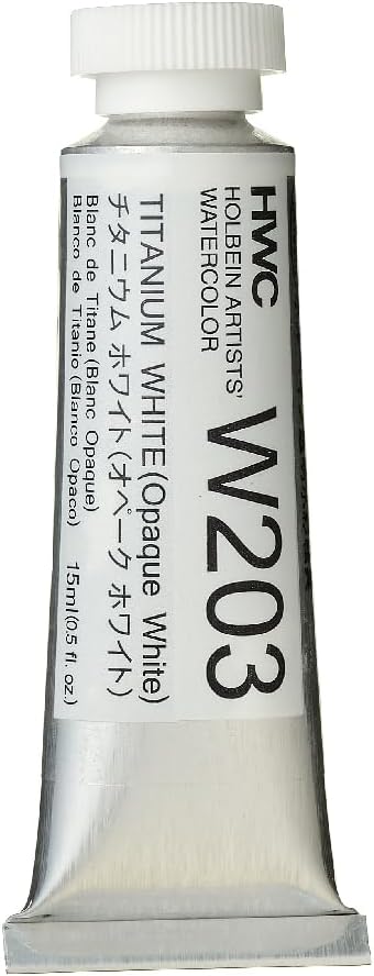 Holbein Artists' Watercolor 15ml Titanium White