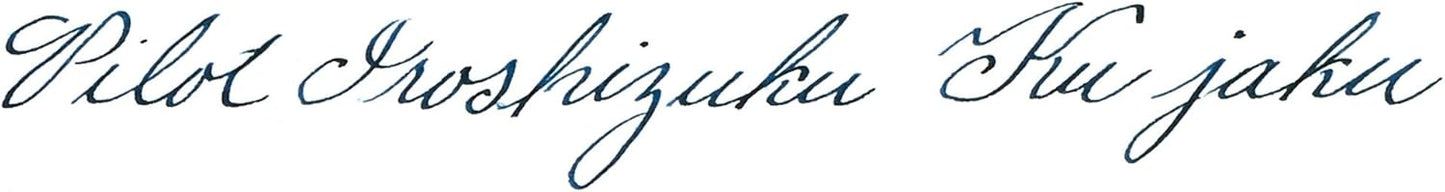 PILOT Iroshizuku Bottled Fountain Pen Ink, Ku-Jaku, Peacock (Turquoise) 50ml Bottle (69213)