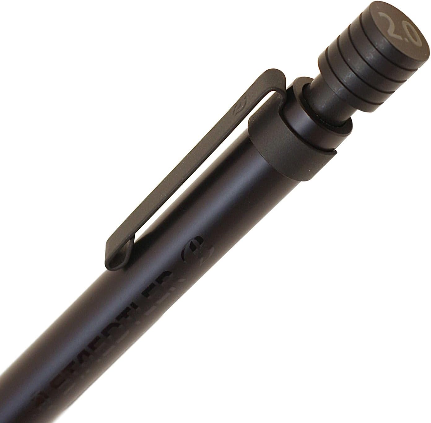 Staedtler 925 35-20B Mechanical Pencil, 0.08 inch (2 mm), Drafting Mechanical Pencil, All Black