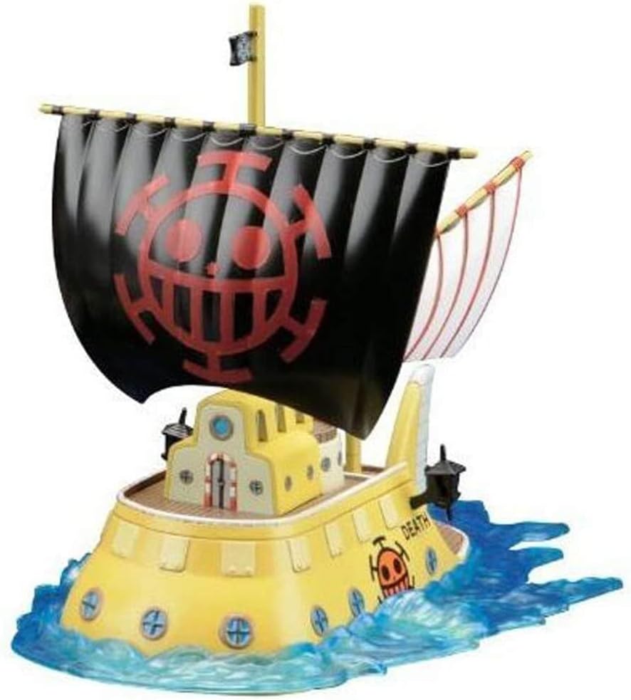 Bandai Hobby One Piece Great Ship of (Ground Ship) Collection Trafalgar Law Submarine (from TV Animation ONE Piece) Color-Coded pre-Plastic