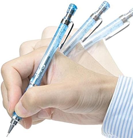 ZEBRA B-MA41-S Tech-to-Way Mechanical Pencil, 0.5, Silver, 10 Pieces