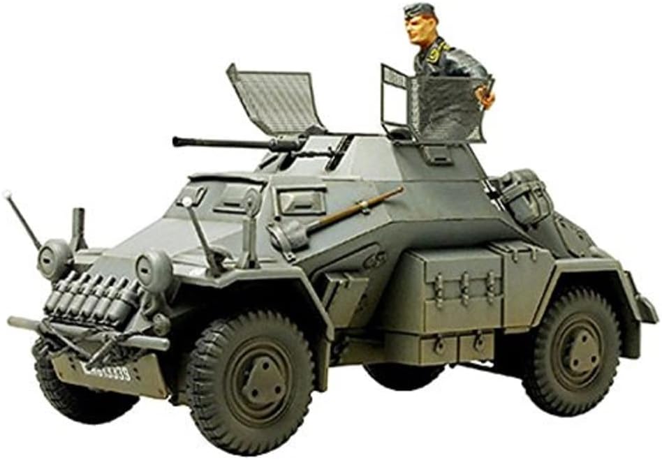 Tamiya Models Armored Car Sdkfz 222 Model Kit – Multicolor Hobby Kit