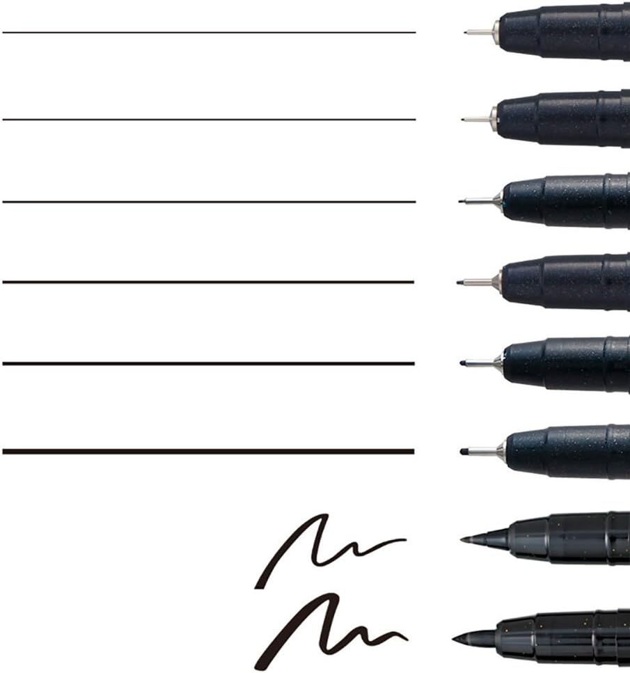 Kuretake ZIG Cartoonist MANGAKA BLACK8V CNM/8VBK