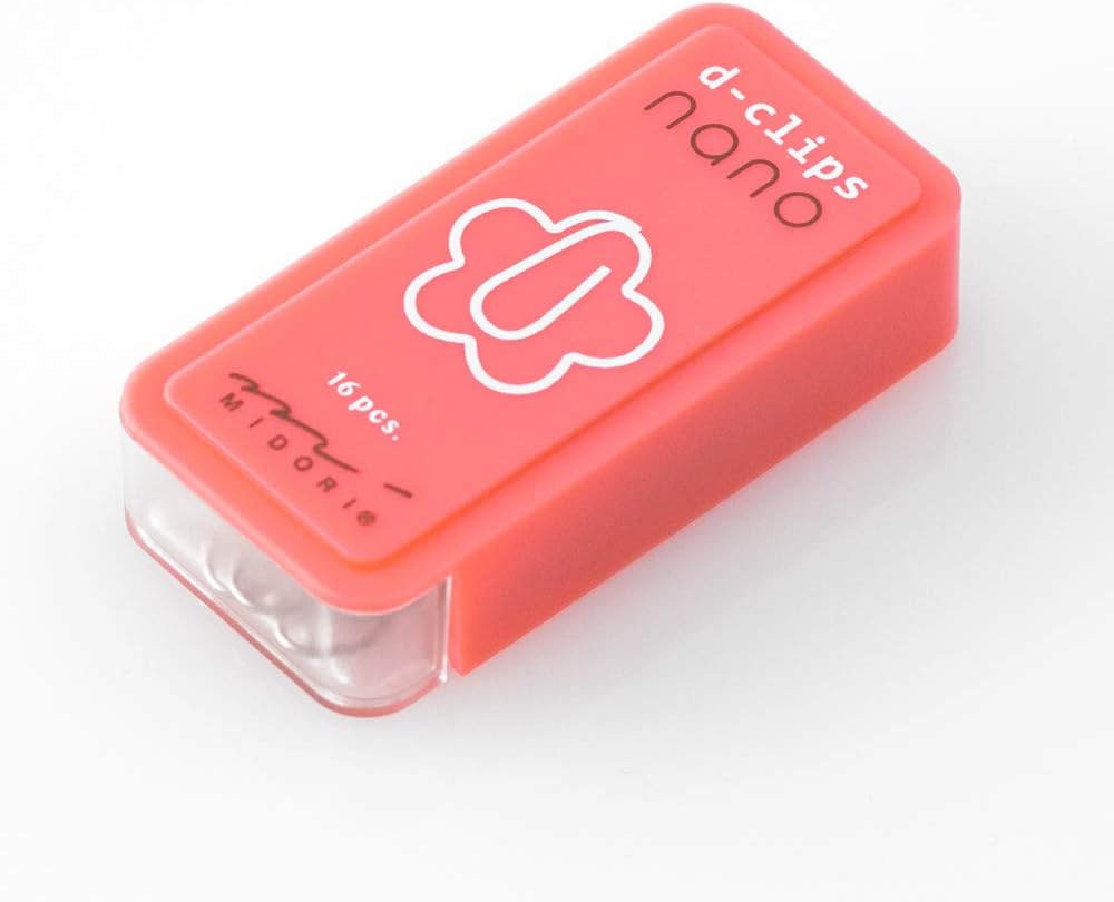 Midori Clip 43382006 Deep Clips Nano Floral Pattern