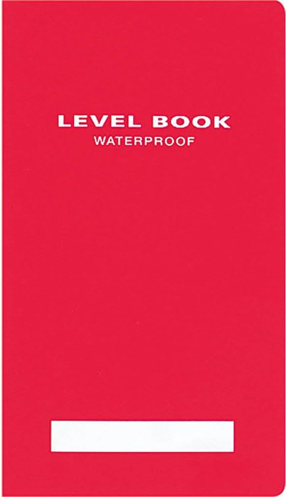 KOKUYO Notebook Surveying Field Notebook Bright Color Waterproof PP Cover 30 Sheets Red SE-Y31R