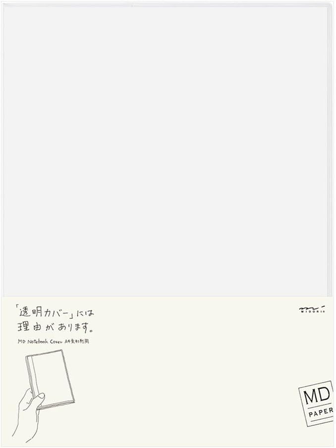 DESIGNPHIL 49390006 Midori Notebook Cover, MD Notebook Cover, A4 Deformation