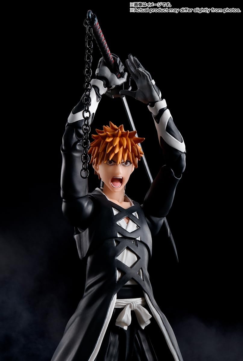 TAMASHII NATIONS - Bleach: Thousand-Year Blood War - Ichigo Kurosaki -Bankai Tensazagetsu-, Bandai Spirits S.H.Figuarts Action Figure