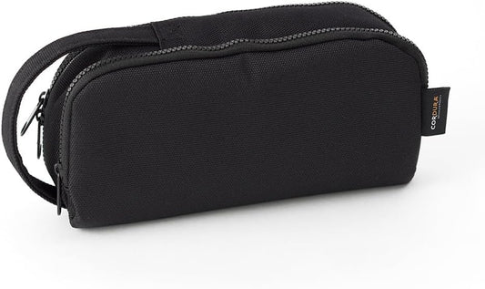 Midori 41784006 Pen Case, 2-Way Pouch, Pen Pouch, Cordura, Black