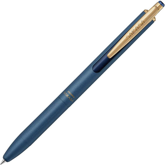 ZEBRA Gel Ballpoint Pen, Sarasa Grand 0.5mm Vintage Color, Blue Gray (P-JJ56-VBGR)