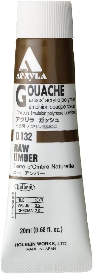 Holbein Acryla Gouache - Raw Umber