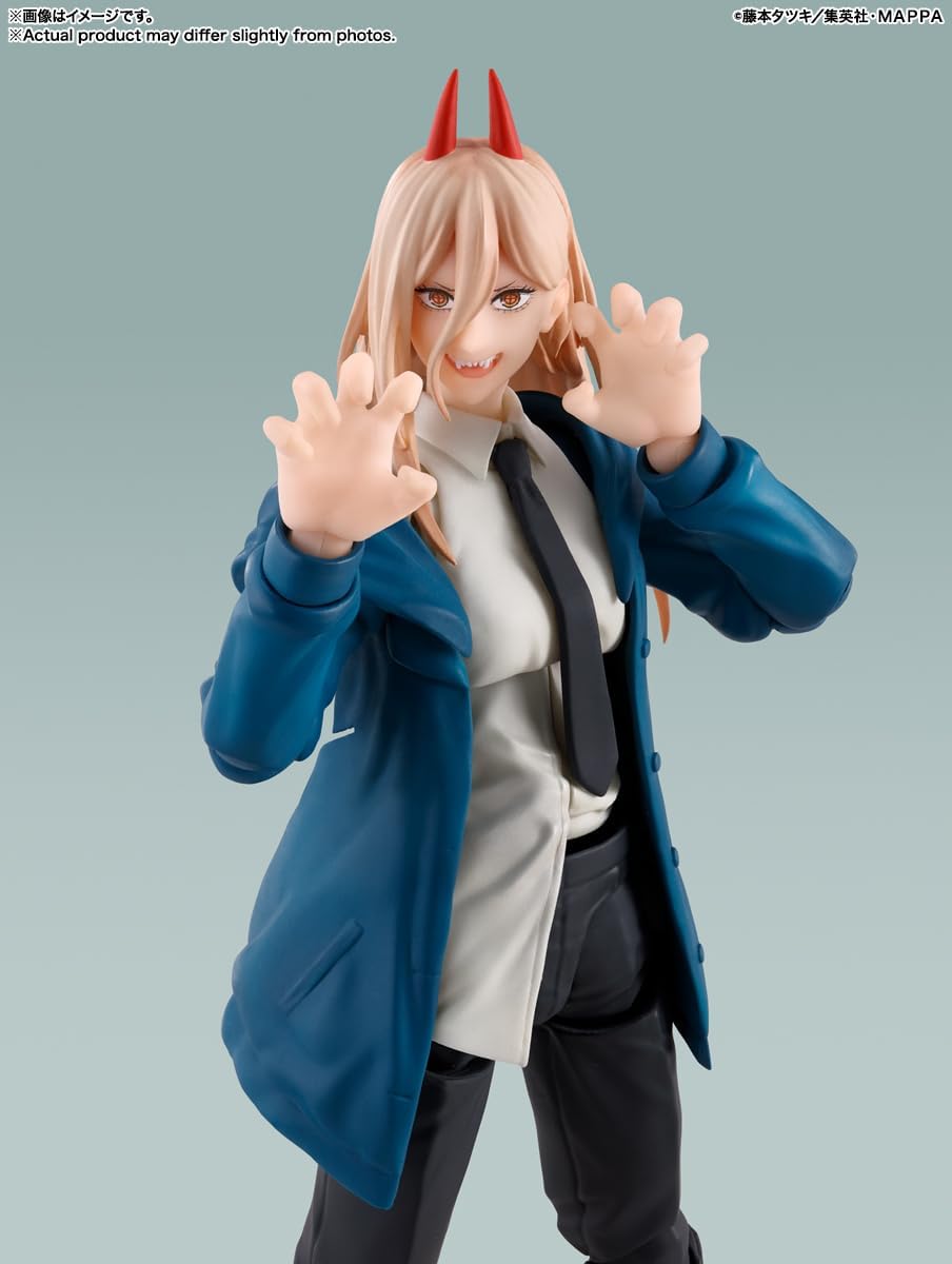 TAMASHII NATIONS - Chainsaw Man - Power, Bandai Spirits S.H.Figuarts Action Figure
